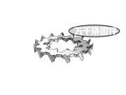 A型內(nèi)外齒大鎖緊墊圈 ASME B18.21.1