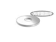 米制C型精制大墊圈 BS 4320