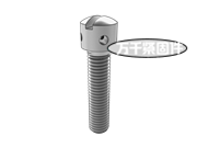 開(kāi)槽帶孔球面圓柱頭螺釘 DIN 404