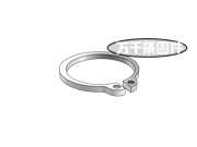 重型軸用擋圈 DIN 471