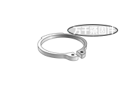 重型軸用擋圈 DIN 471