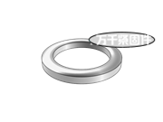 D型大密封墊圈 DIN 7603