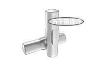 槽銷(xiāo) 中部槽長(zhǎng)為1/3全長(zhǎng) GB 13829.3