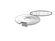 外舌止動(dòng)墊圈 GB 856