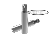 外螺紋開(kāi)槽錐形帶孔銷(xiāo) HB 1