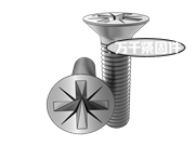 8.8級、不銹鋼及有色金屬深十字槽沉頭螺釘 ISO 7046