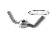 羊角螺母 JB/T 3411.63