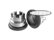 帶保護(hù)墊圈開槽皇冠六角法蘭螺母 MS 14146A